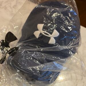 Under Armour Dark Blue Cap with White Logo